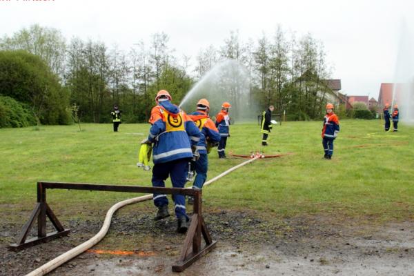 Jugendfeuerwehr beim Stadtpokal