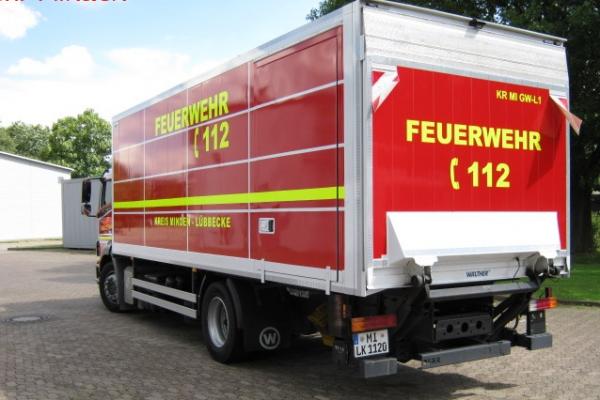 GW-Logistik Kreis, Heckansicht