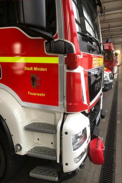 Nachgerüsteter Abbiegeassistent am Fahrzeug